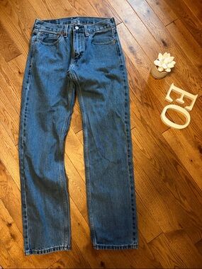 Levi's Men's Straight-Leg Denim Jeans in Blue